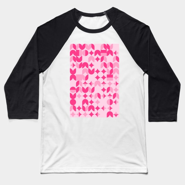 Lovely Valentines Day Pattern #8 Baseball T-Shirt by Trendy-Now